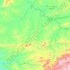 Planalto da Serra topographic map, elevation, terrain