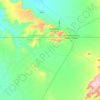 Oljato-Monument Valley topographic map, elevation, terrain
