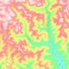 Saraiva topographic map, elevation, terrain