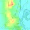 Edwardsport topographic map, elevation, terrain