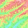 Castelnau-Montratier topographic map, elevation, terrain
