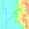 Guilford topographic map, elevation, terrain