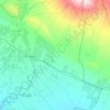 Sharifabad RD topographic map, elevation, terrain