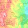 Ashby topographic map, elevation, terrain