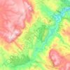 Chera topographic map, elevation, terrain