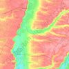 Ланнівська сільська громада topographic map, elevation, terrain