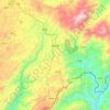 都龙镇 topographic map, elevation, terrain