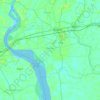 Bagnan - II topographic map, elevation, terrain