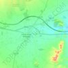 Fuente Alamo topographic map, elevation, terrain