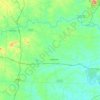 Yadkin County topographic map, elevation, terrain