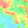 Terrington topographic map, elevation, terrain