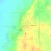 Gagetown topographic map, elevation, terrain