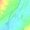 Piña de Campos topographic map, elevation, terrain