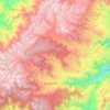 Roncesvalles topographic map, elevation, terrain