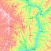 吴堡县 topographic map, elevation, terrain