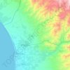 Alto Larán topographic map, elevation, terrain