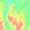 Sidonia topographic map, elevation, terrain