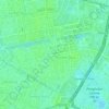 Sunter Jaya topographic map, elevation, terrain