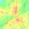Tennille topographic map, elevation, terrain
