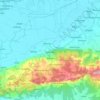 Sukolilo topographic map, elevation, terrain