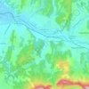 Aouste-sur-Sye topographic map, elevation, terrain