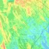 Rochester topographic map, elevation, terrain