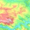 Boruca topographic map, elevation, terrain