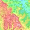 Thurnau topographic map, elevation, terrain