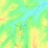 Haplincourt topographic map, elevation, terrain