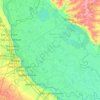 Victoria topographic map, elevation, terrain