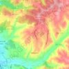 Milagres topographic map, elevation, terrain