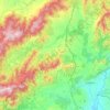 Río Lozoya topographic map, elevation, terrain