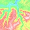 Monroe Township topographic map, elevation, terrain