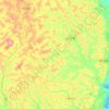 Guapira topographic map, elevation, terrain