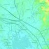 Balagtas topographic map, elevation, terrain