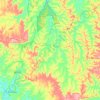 Fernandes Pinheiro topographic map, elevation, terrain