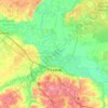 Ryazan topographic map, elevation, terrain