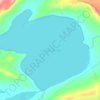 озеро Белё topographic map, elevation, terrain