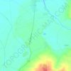 Badarawa topographic map, elevation, terrain