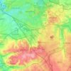 Heerlen topographic map, elevation, terrain