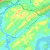 Midtown topographic map, elevation, terrain