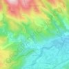 Catllar topographic map, elevation, terrain