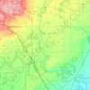 Rifle River topographic map, elevation, terrain