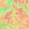 Astore District topographic map, elevation, terrain