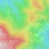 Dubac topographic map, elevation, terrain