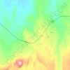 Kaibito topographic map, elevation, terrain