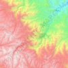 Pampa Hermosa topographic map, elevation, terrain