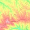 Bilmatska settlement hromada topographic map, elevation, terrain