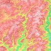 Clervaux topographic map, elevation, terrain