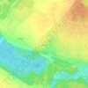 Замостье topographic map, elevation, terrain